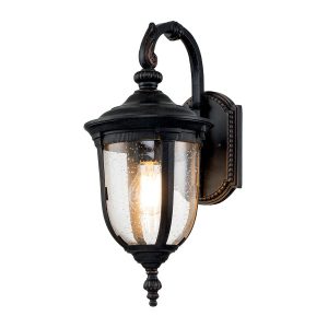 Kinkiet zewnętrzny postarzany brąz Cleveland 1xE27x60W IP44 Elstead 896658 Kinkiet zewnętrzny postarzany brąz Cleveland 1xE27x60W IP44 Elstead 896658