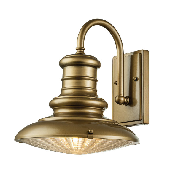 Kinkiet zewnętrzny postarzany brąz Redding Station 1xE27x60W IP44 Feiss 896957