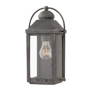 Kinkiet zewnętrzny postarzany cynk Anchorage 1xE27x60W IP44 Quintiesse 824273 Kinkiet zewnętrzny postarzany cynk Anchorage 1xE27x60W IP44 Quintiesse 824273