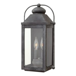 Kinkiet zewnętrzny postarzany cynk Anchorage 2xE14x60W IP44 Quintiesse 824281 Kinkiet zewnętrzny postarzany cynk Anchorage 2xE14x60W IP44 Quintiesse 824281