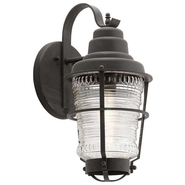 Kinkiet zewnętrzny postarzany cynk Chance Harbor 1xE27x60W IP44 Quintiesse 824280