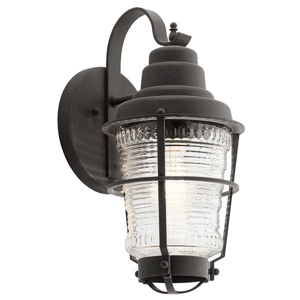 Kinkiet zewnętrzny postarzany cynk Chance Harbor 1xE27x60W IP44 Quintiesse 824274