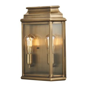 Kinkiet zewnętrzny postarzany mosiądz St Martins 2xE27x60W IP44 Elstead 894833 Kinkiet zewnętrzny postarzany mosiądz St Martins 2xE27x60W IP44 Elstead 894833