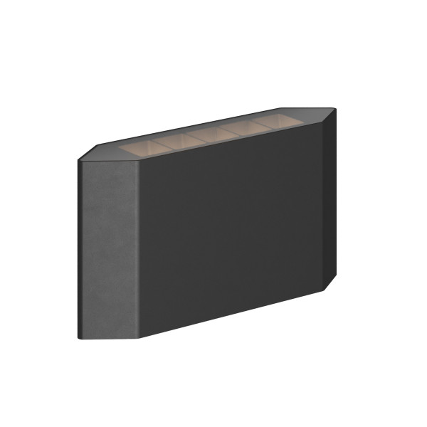 Kinkiet zewnętrzny Pull 3000K grafitowy LED 5x5W 300lm IP54 Maytoni 897730