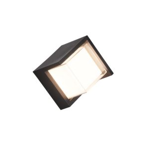 Kinkiet zewnętrzny PUNO 3000K czarny LED 1x8W 800lm IP54 RL 898992 Kinkiet zewnętrzny PUNO 3000K czarny LED 1x8W 800lm IP54 RL 898992