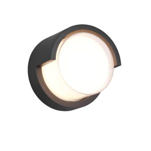 Kinkiet zewnętrzny PUNO 3000K czarny LED 1x8W 800lm IP54 RL 898798 Kinkiet zewnętrzny PUNO 3000K czarny LED 1x8W 800lm IP54 RL 898798