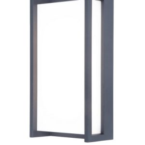 Kinkiet zewnętrzny QUBO szaro-biały LED 1×17.3W 1300lm IP54 Lutec 896248 Kinkiet zewnętrzny QUBO szaro-biały LED 1×17.3W 1300lm IP54 Lutec 896248