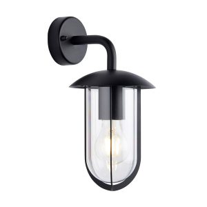 Kinkiet zewnętrzny QUINN czarno-przezroczysty 1xE27x10W Endon 1016661 Kinkiet zewnętrzny QUINN czarno-przezroczysty 1xE27x10W Endon 1016661