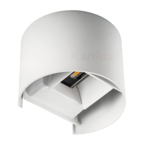 Kinkiet zewnętrzny REKA 4000K biały LED 1x7W 510lm IP54 Kanlux 898878
