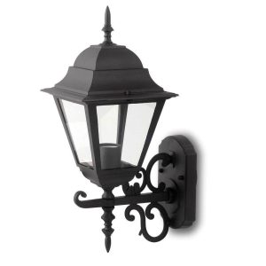 Kinkiet zewnętrzny retro czarny 761 1xE27x60W IP44 V-TAC 898940