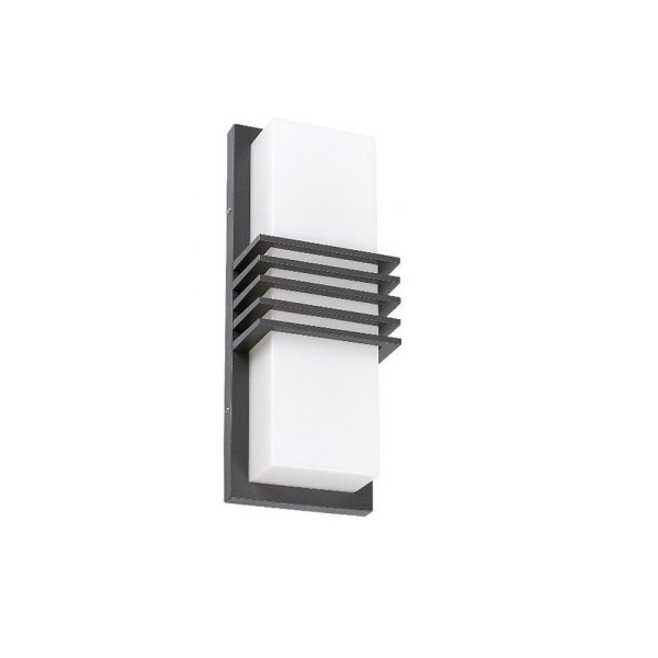 Kinkiet zewnętrzny Rodez antracytowo-biały LED 1x12W 800lm IP44 Rabalux 964536