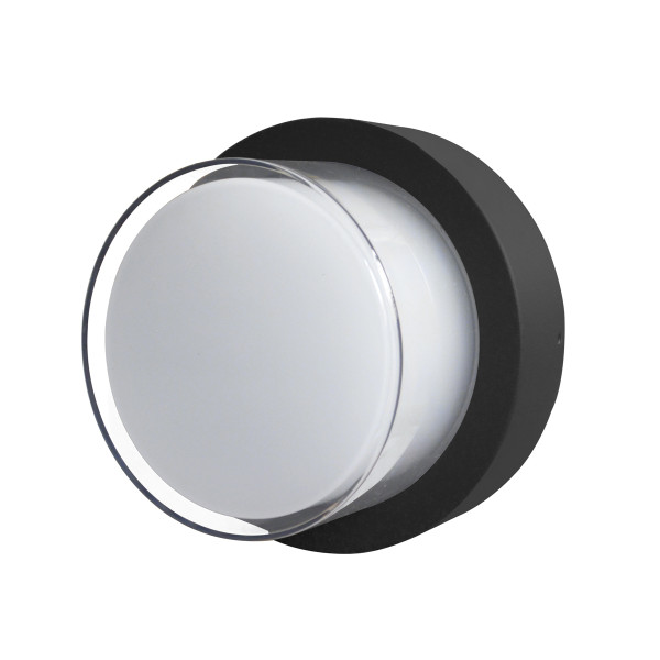 Kinkiet zewnętrzny Rosta czarny piaskowany LED 12W 4000K 755lm Italux 1016795
