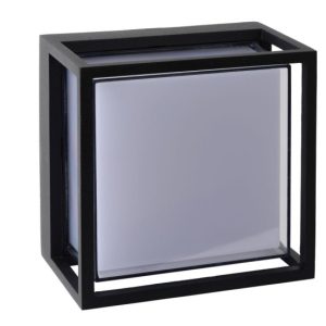 Kinkiet zewnętrzny SINGA 2700K czarny LED 1×9.6W 550lm IP44 Lucide 1017043 Kinkiet zewnętrzny SINGA 2700K czarny LED 1×9.6W 550lm IP44 Lucide 1017043