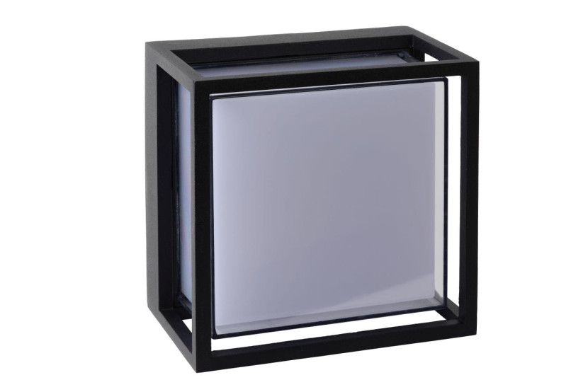Kinkiet zewnętrzny SINGA 2700K czarny LED 1x9.6W 550lm IP44 Lucide 1017043