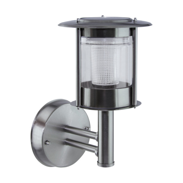 Kinkiet zewnętrzny solarny akumulator włącznik zimna barwa LED 0.12W IP44 915604