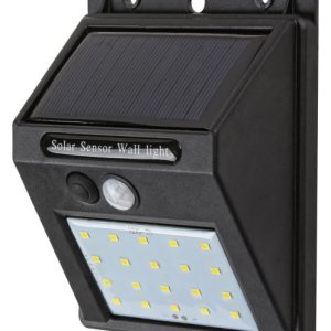 Kinkiet zewnętrzny solarny z czujnikiem LED 1.3W Ostrava czarny Rabalux 913835 Kinkiet zewnętrzny solarny z czujnikiem LED 1.3W Ostrava czarny Rabalux 913835