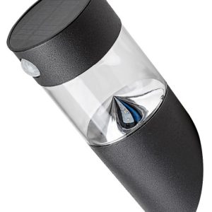 Kinkiet zewnętrzny solarny z czujnikiem LED 1.5W Kapuas czarny Rabalux 913842 Kinkiet zewnętrzny solarny z czujnikiem LED 1.5W Kapuas czarny Rabalux 913842