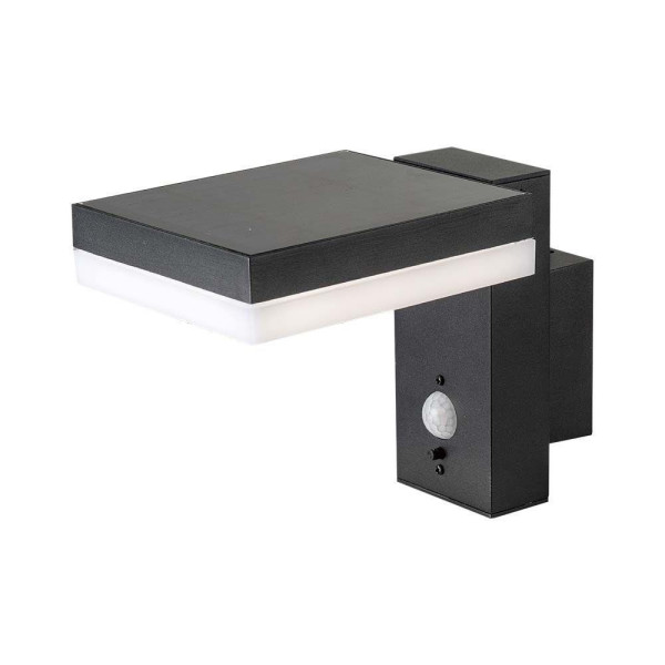 Kinkiet zewnętrzny solarny z czujnikiem ruchu V-TAC 5.5W 220lm 10402 913836