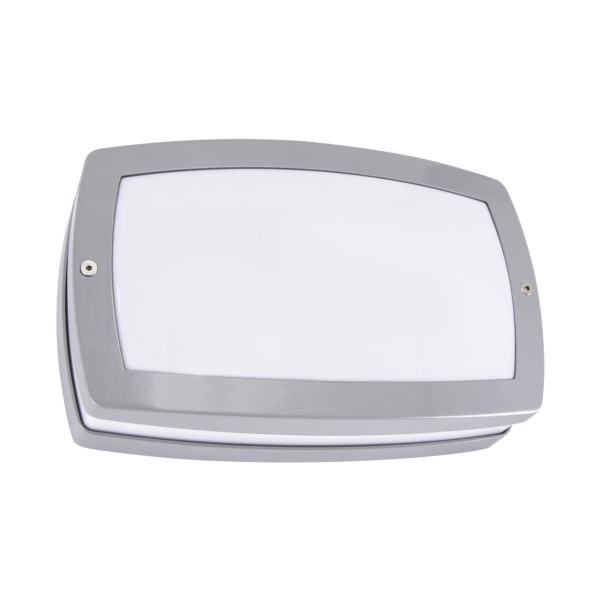 Kinkiet zewnętrzny SOLINA 4100K szaro-biały LED 1x8W 560lm IP54 Struhm 896243