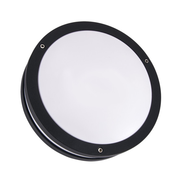 Kinkiet zewnętrzny SOLINA czarno-biały LED 1x7.5W 520lm IP54 Struhm 896238