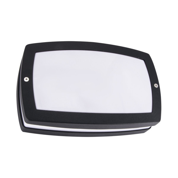 Kinkiet zewnętrzny SOLINA czarno-biały LED 1x8W 560lm IP54 Struhm 896241