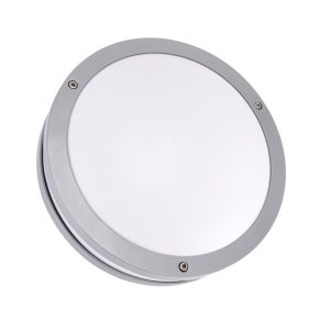 Kinkiet zewnętrzny SOLINA szaro-biały LED 1×7.5W 520lm IP54 Struhm 896234