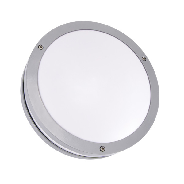 Kinkiet zewnętrzny SOLINA szaro-biały LED 1x7.5W 520lm IP54 Struhm 896234