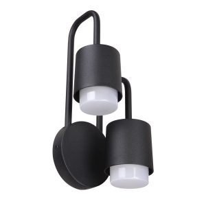 Kinkiet zewnętrzny SORANO 3000K czarny LED 1x6W 1550lm IP44 Italux 898835