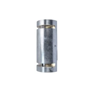 Kinkiet zewnętrzny srebrno-biały RAN 2xGU10x35W IP54 Lutec 898504