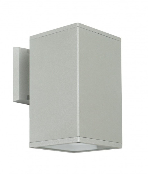 Kinkiet zewnętrzny srebrny Adela 1xE27x60W IP54 SU-MA 894924