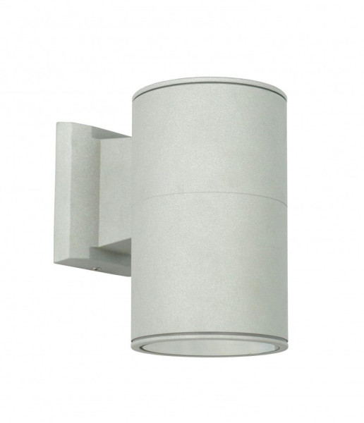 Kinkiet zewnętrzny srebrny Adela 1xE27x60W IP54 SU-MA 894921