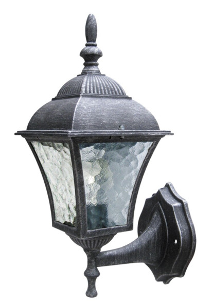 Kinkiet zewnętrzny srebrny antyczny Toscana 1xE27x60W IP43 Rabalux 1017183