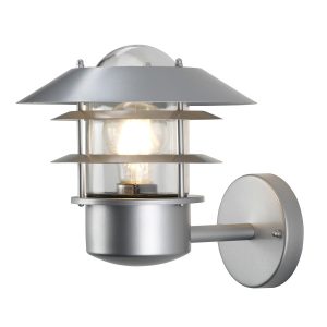 Kinkiet zewnętrzny srebrny Helsingor 1xE27x60W IP44 Elstead 894919 Kinkiet zewnętrzny srebrny Helsingor 1xE27x60W IP44 Elstead 894919