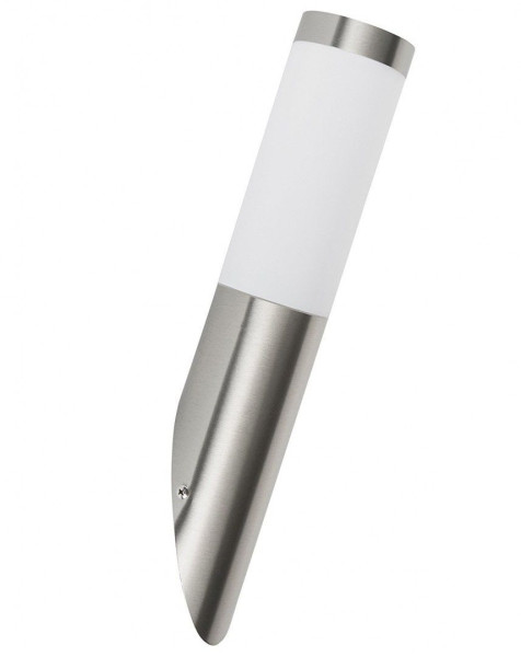 Kinkiet zewnętrzny srebrny Inox 1xE27x40W IP44 SU-MA 898838