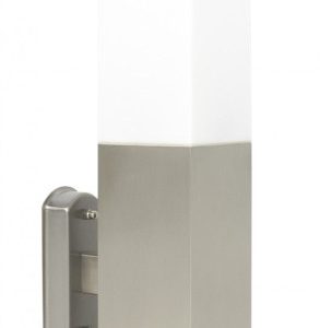 Kinkiet zewnętrzny srebrny Inox 1xE27x40W IP44 SU-MA 1016922 Kinkiet zewnętrzny srebrny Inox 1xE27x40W IP44 SU-MA 1016922