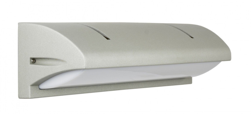 Kinkiet zewnętrzny srebrny Nelly 2xE27x60W IP54 SU-MA 894895