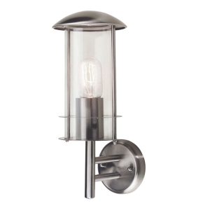 Kinkiet zewnętrzny stal nierdzewna Bruges 1xE27x60W IP44 Elstead 897700 Kinkiet zewnętrzny stal nierdzewna Bruges 1xE27x60W IP44 Elstead 897700