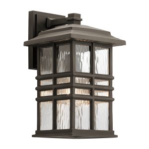 Kinkiet zewnętrzny stary brąz Beacon Square 1xE27x60W IP44 Kichler 896923