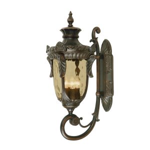 Kinkiet zewnętrzny stary brąz Philadelphia 3xE14x60W IP44 Elstead 232586 Kinkiet zewnętrzny stary brąz Philadelphia 3xE14x60W IP44 Elstead 232586