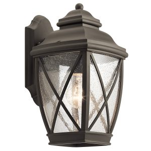 Kinkiet zewnętrzny stary brąz Tangier 1xE27x60W IP44 Kichler 897042 Kinkiet zewnętrzny stary brąz Tangier 1xE27x60W IP44 Kichler 897042