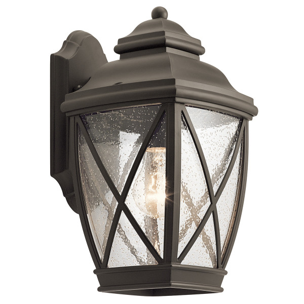 Kinkiet zewnętrzny stary brąz Tangier 1xE27x60W IP44 Kichler 897042