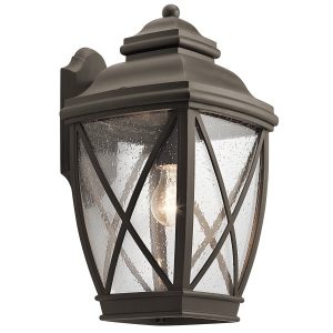 Kinkiet zewnętrzny stary brąz Tangier 1xE27x60W IP44 Kichler 896778 Kinkiet zewnętrzny stary brąz Tangier 1xE27x60W IP44 Kichler 896778