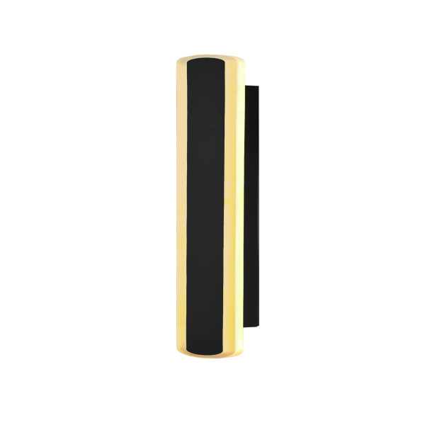 Kinkiet zewnętrzny STICK czarno-złoty LED 1x12W 600lm IP65 Candellux 899038