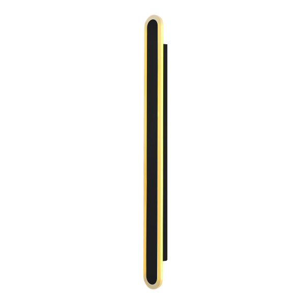 Kinkiet zewnętrzny STICK czarno-złoty LED 1x28W 1200lm IP65 Candellux 898866
