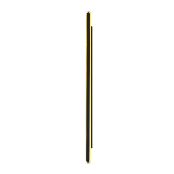 Kinkiet zewnętrzny STICK czarno-złoty LED 1x60W 1800lm IP65 Candellux 381213