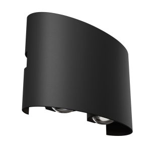 Kinkiet zewnętrzny STRATO czarno-transparentny LED 2x4W 400lm IP54 Maytoni 898514 Kinkiet zewnętrzny STRATO czarno-transparentny LED 2x4W 400lm IP54 Maytoni 898514