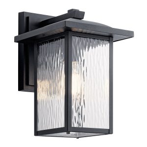 Kinkiet zewnętrzny strukturalna czerń CAPPANNA 1xE27x60W IP44 Kichler 896998 Kinkiet zewnętrzny strukturalna czerń CAPPANNA 1xE27x60W IP44 Kichler 896998