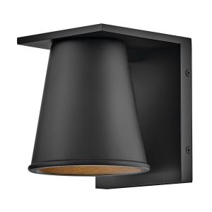 Kinkiet zewnętrzny strukturalna czerń HANS 1xGU10x8W IP44 Hinkley 896821 Kinkiet zewnętrzny strukturalna czerń HANS 1xGU10x8W IP44 Hinkley 896821