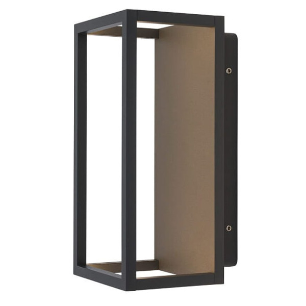 Kinkiet zewnętrzny SYMMETRY grafit LED 1x7W 212lm IP54 Nowodvorski 1017170