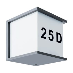 Kinkiet zewnętrzny szaro-biały MAXIM 1xE27x28W IP54 Struhm 896671 Kinkiet zewnętrzny szaro-biały MAXIM 1xE27x28W IP54 Struhm 896671